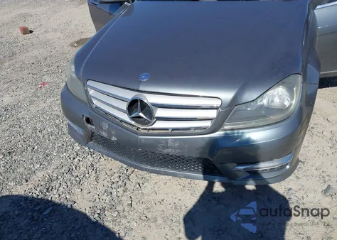 2012 Mercedes-Benz C 250 Luxury/Sport from USA, damaged, VIN WDDGF4HBXCR196608